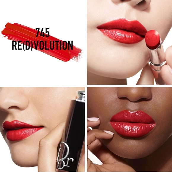 NEW Dior Addict Refillable Hydrating Lipstick ~ Re(d)volution (745) 💋 - Picture 1 of 8